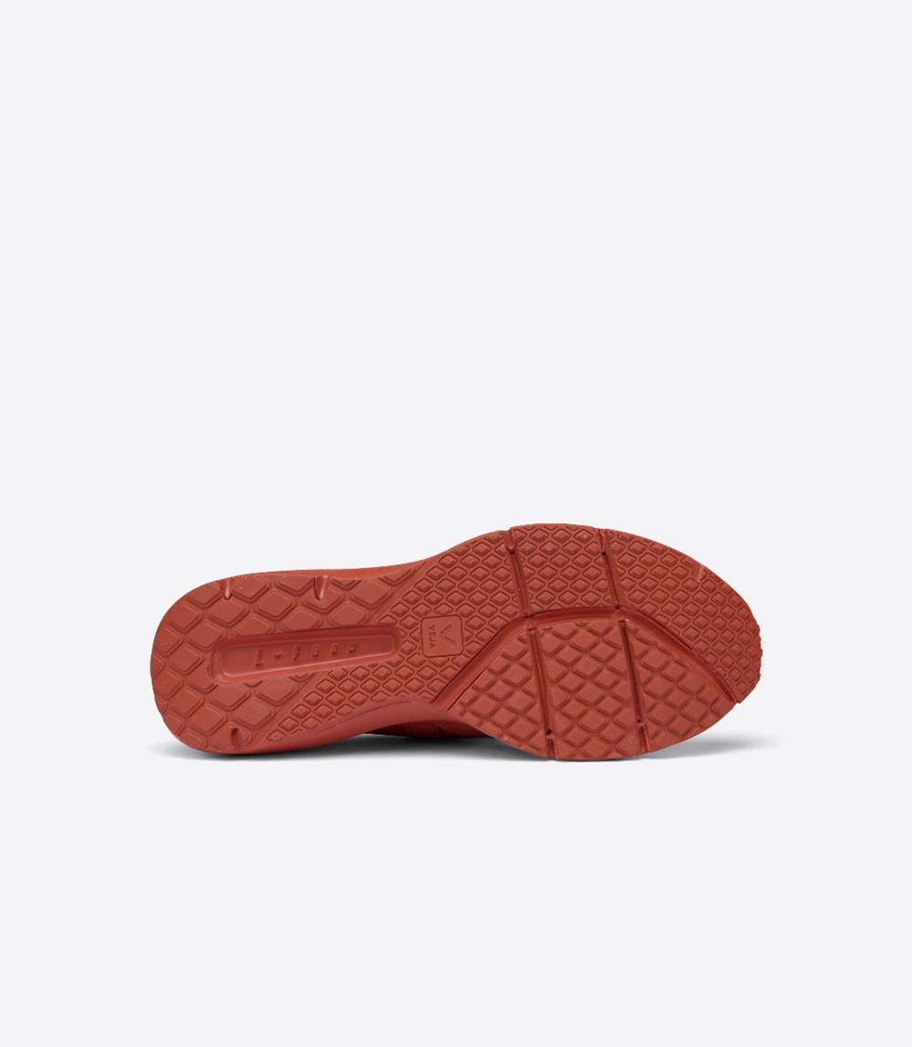 Veja Trainers Womens Red - V-knit X Rick Owens - EWZV-43150